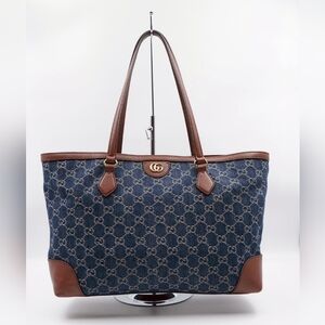 CE48 💟 Gucci GG Denim Ophidia Medium